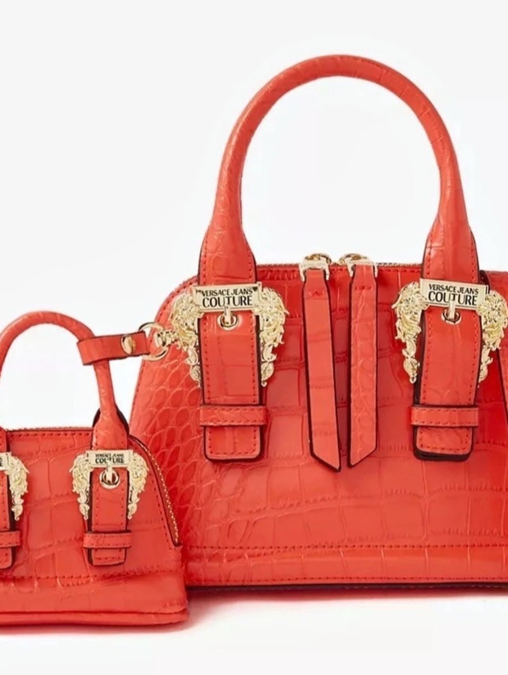 Versace Couture Satchels Orange Size One Size